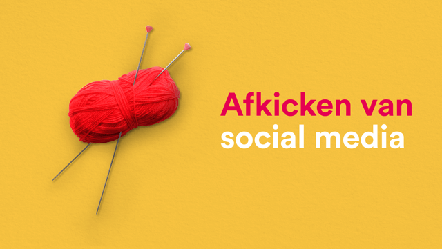 Afkicken van social media